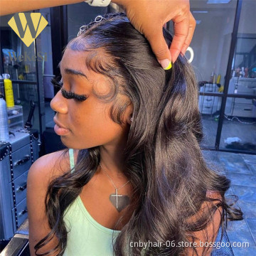 Film Transparent Swiss Lace Front Wig,HD Lace Frontal Wig For Black Women,Pre Pluck Raw Virgin Hair Wig HD Lace Wig Lace Front